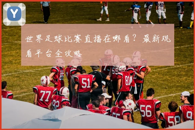 世界足球比赛直播在哪看？最新观看平台全攻略